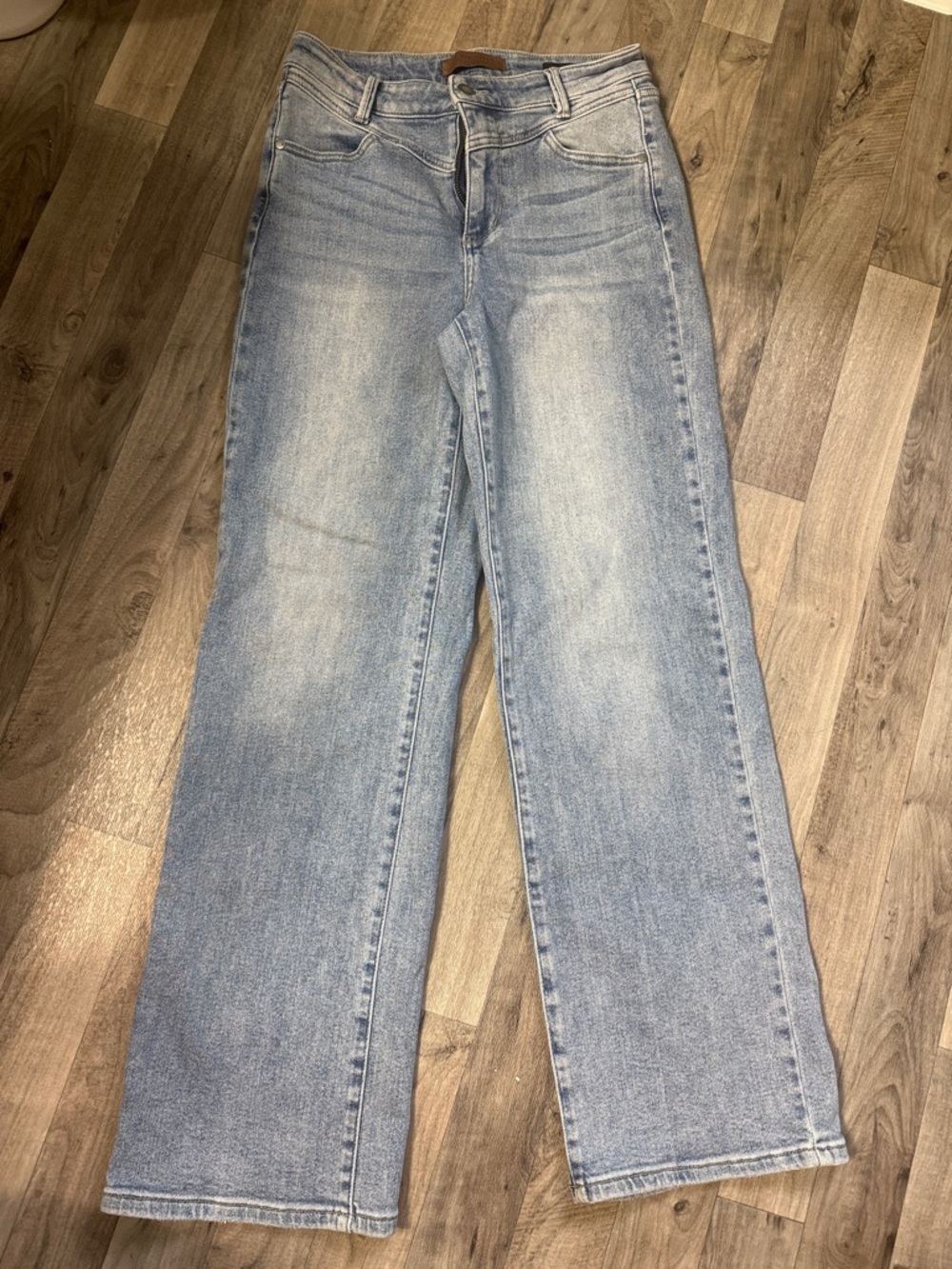 Judy Blue Light Blue Wide-Leg Jeans